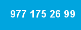977 175 26 99